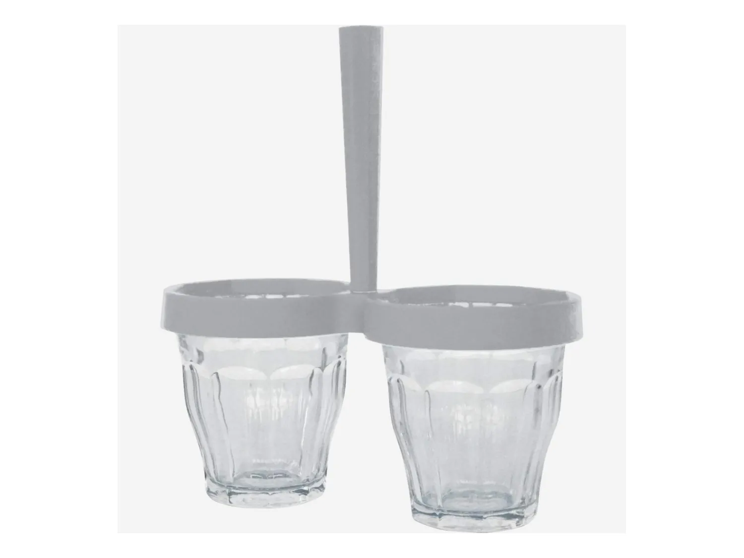 Habitat - Ramequins en verre Duo de choc - Gris - Design by 5.5 pour Designerbox - Picardie