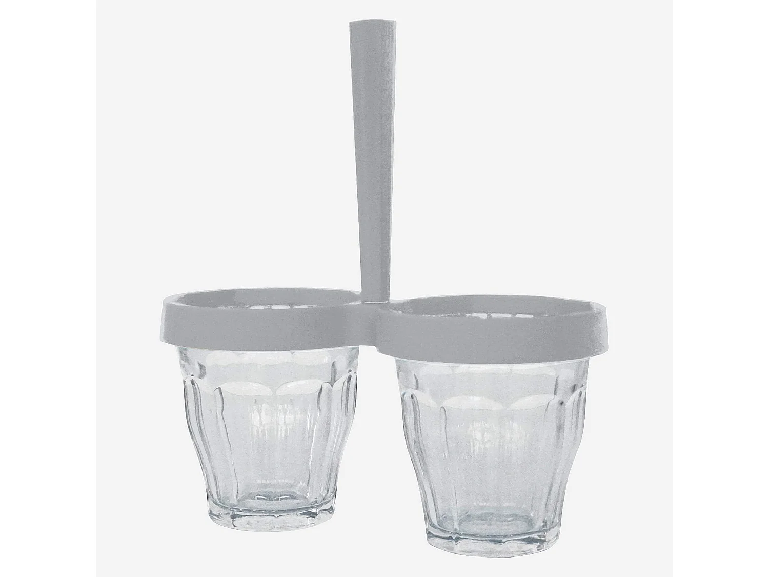 Habitat - Ramequins en verre Duo de choc - Gris - Design by 5.5 pour Designerbox - Picardie