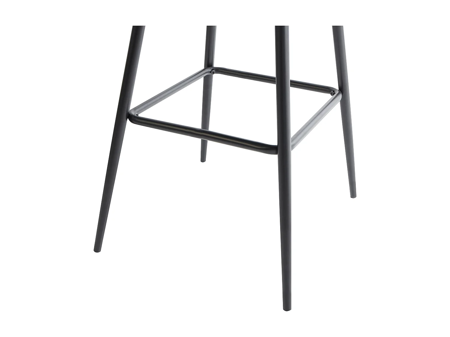 Lot de 2 chaises de bar CORNELL Métal Vert