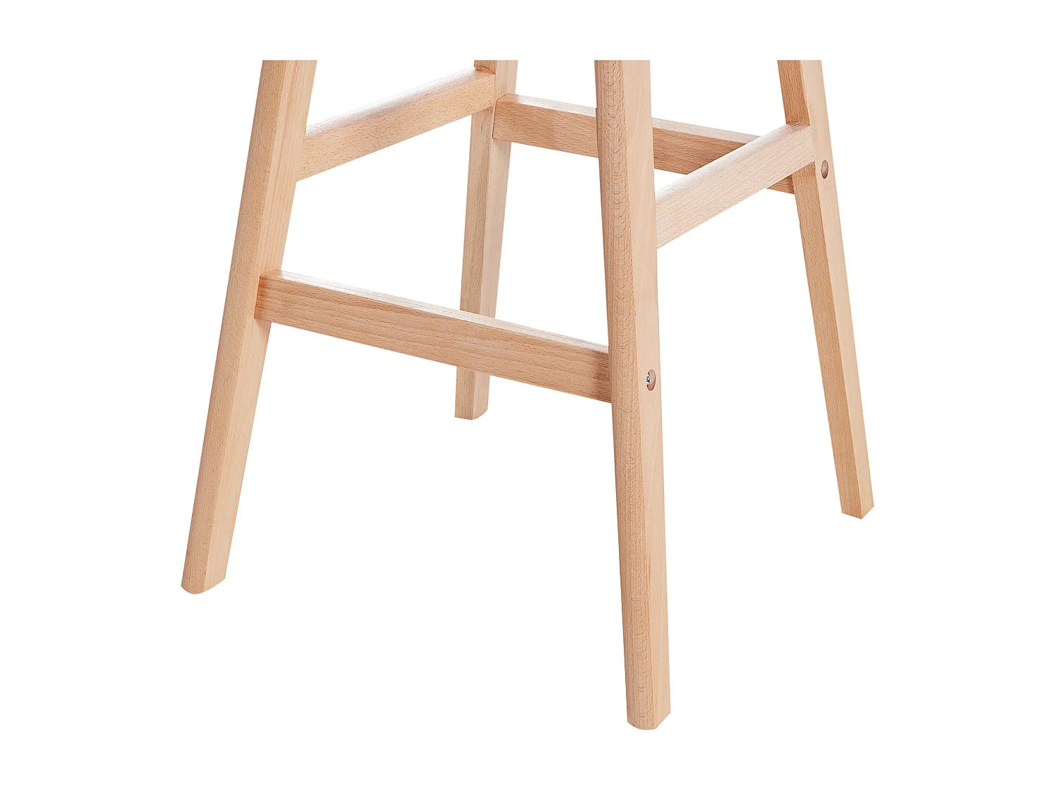 Lot de 2 chaises de bar MICCO Taupe