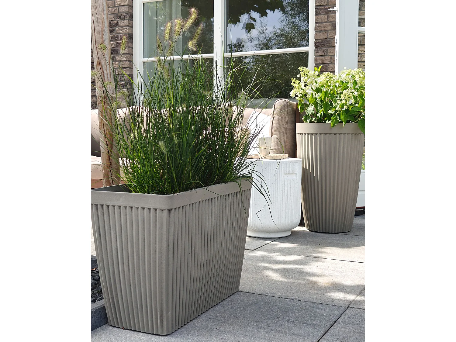 Plant Pot SISAL 58 cm Beige