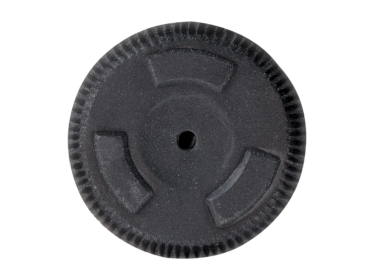 Blumenkübel EANTIO Keramik 25 cm Schwarz