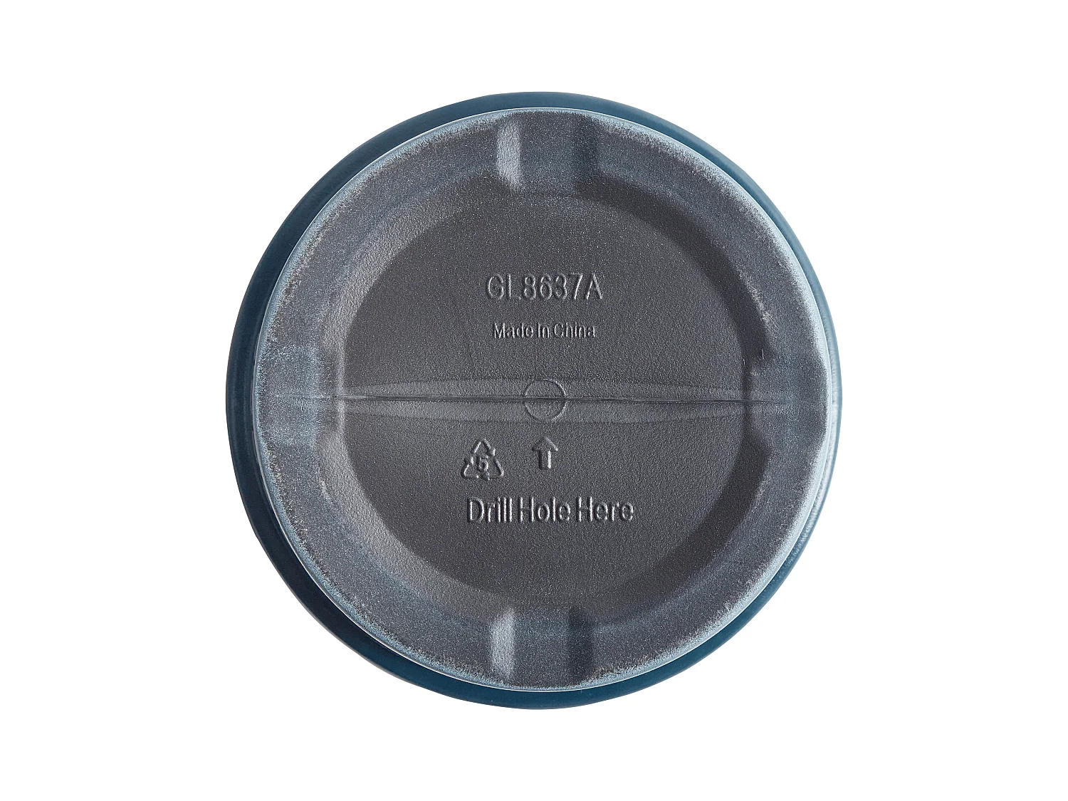 Blumenkübel MAIZE Kunststoff 43 cm Blau