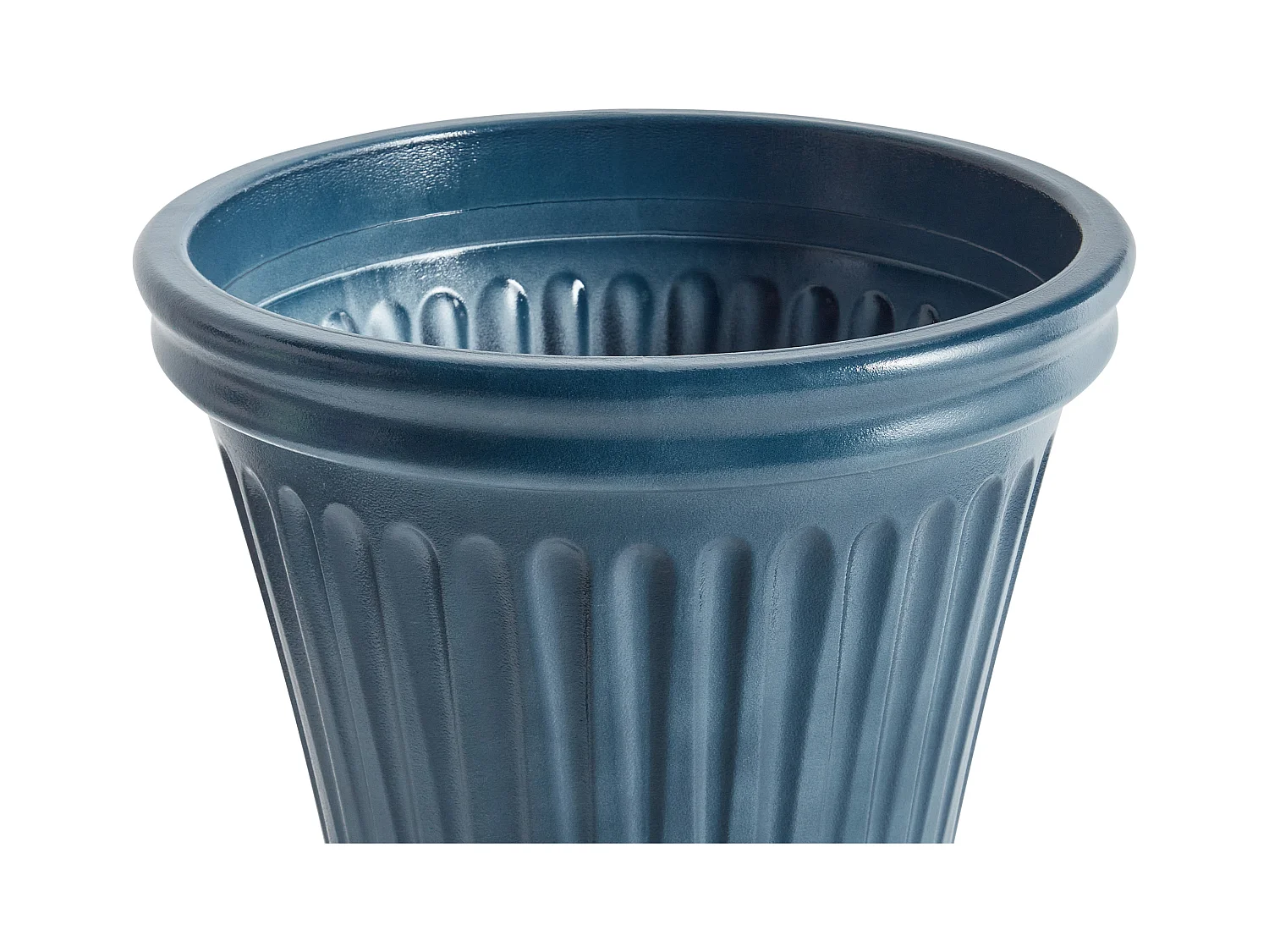 Blumenkübel MAIZE Kunststoff 43 cm Blau