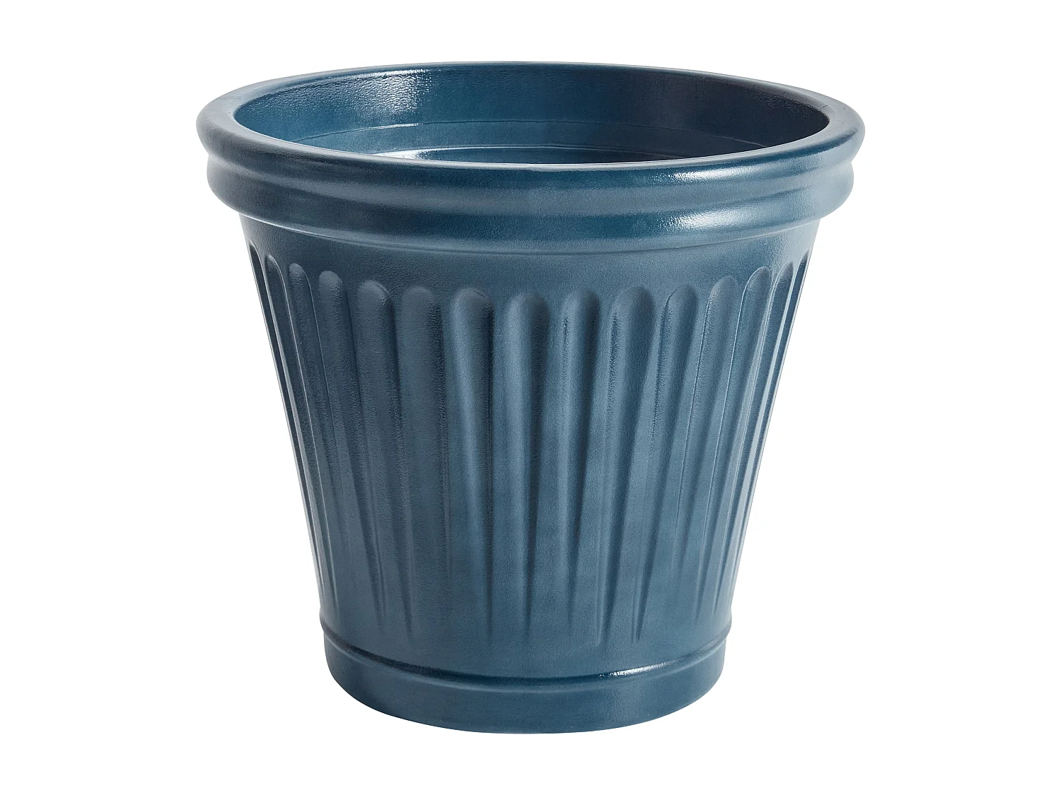 Blumenkübel MAIZE Kunststoff 43 cm Blau