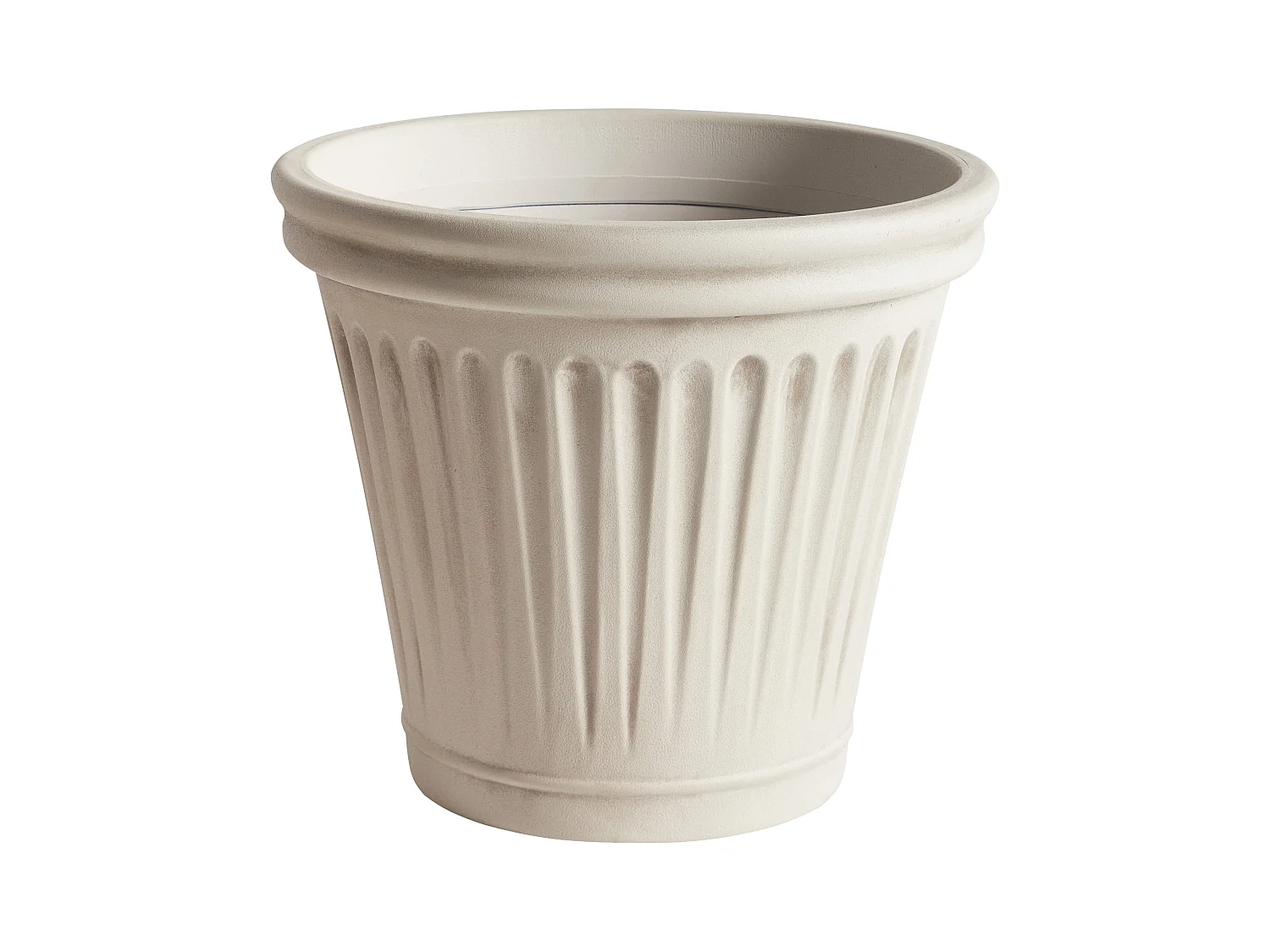Cache-pot MAIZE 43 cm Beige clair