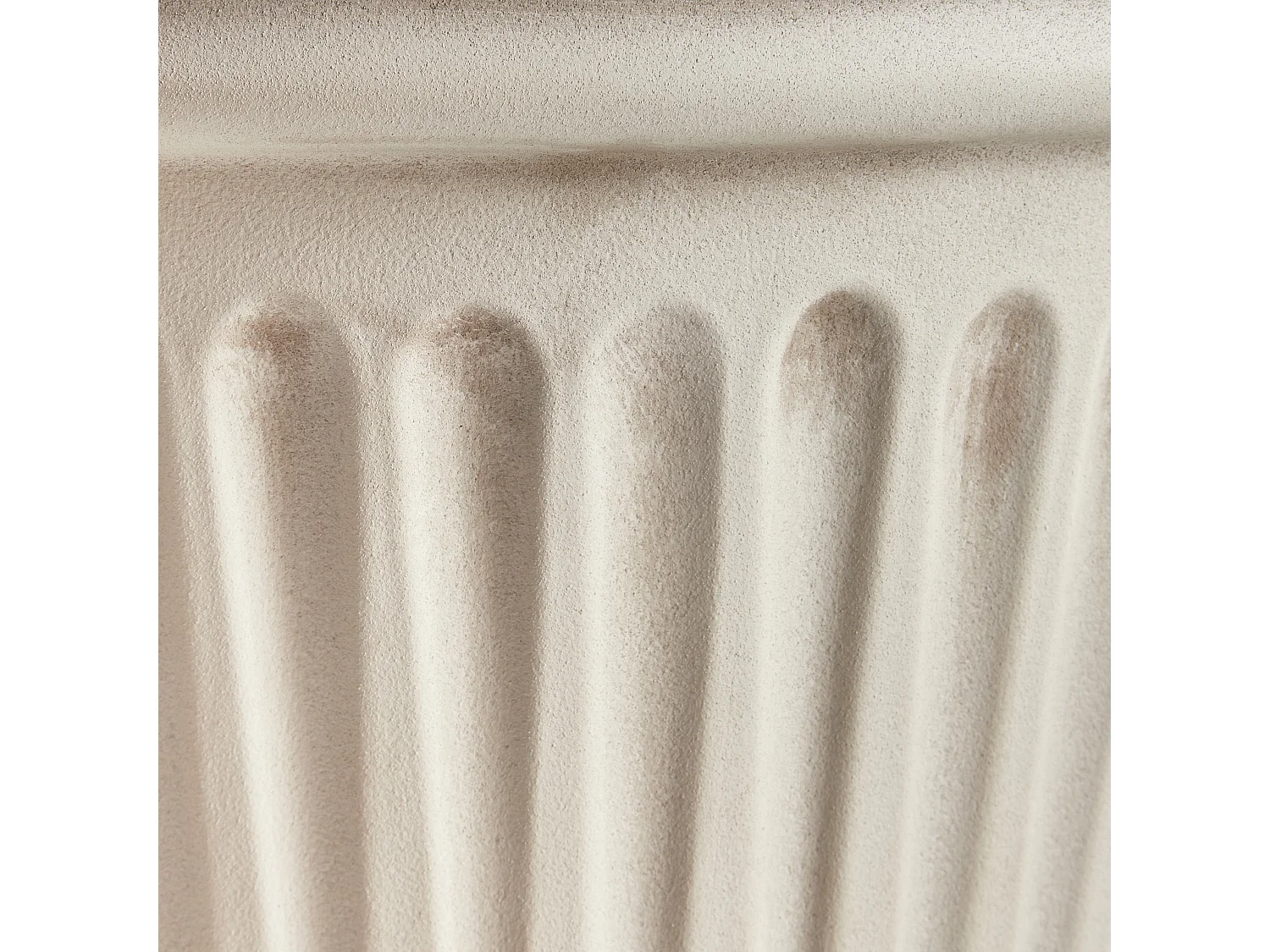 Cache-pot MAIZE 43 cm Beige clair