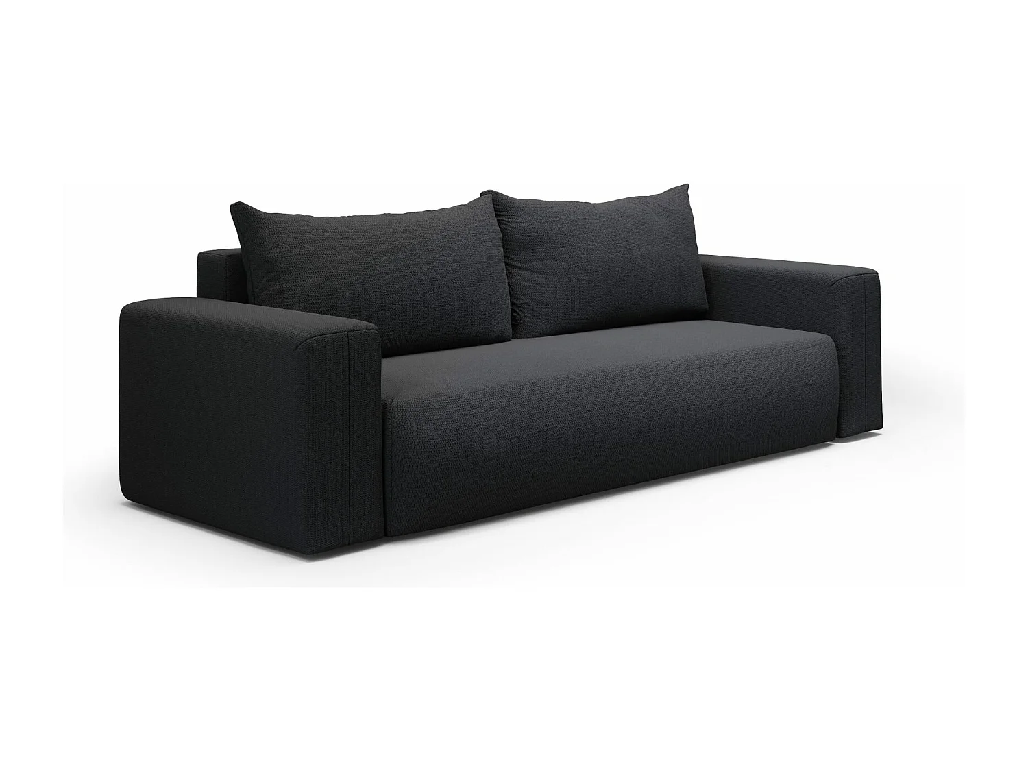 SOFA CONVERTIBLE 4 places Revolto, Graphite (Aragon 99)