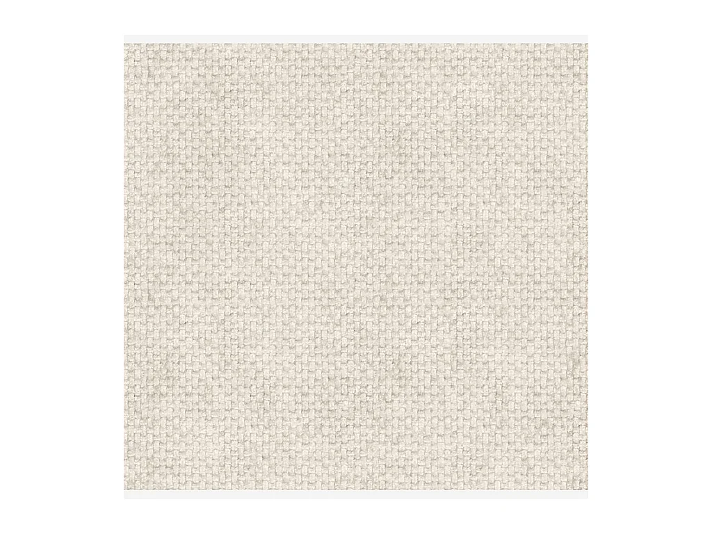 Habitat - Canapé 5 places en tissu garni de plumes - Blanc irisé - Kara