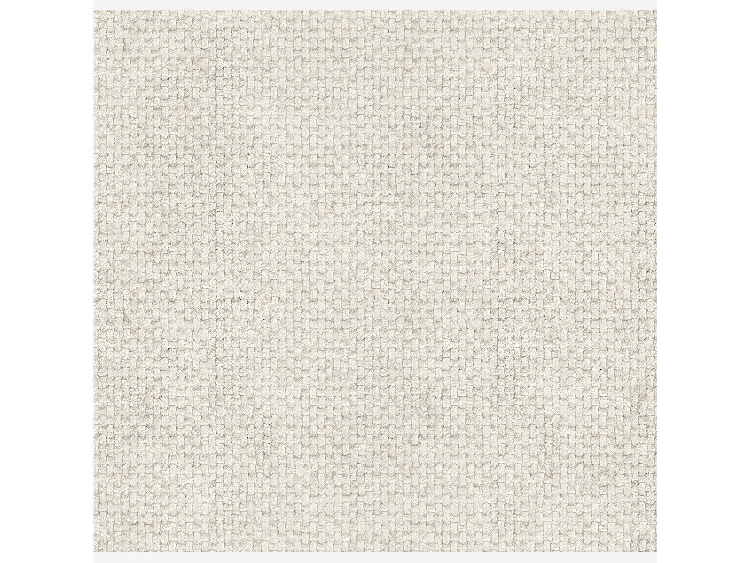 Habitat - Canapé 5 places en tissu garni de plumes - Blanc irisé - Kara