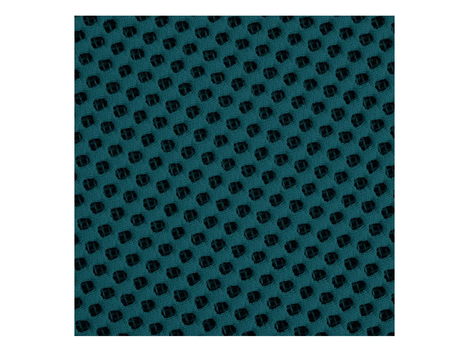 Habitat - Fauteuil en tissu 3D et métal - Bleu canard et noir - Design by Federica Francini - Paraty