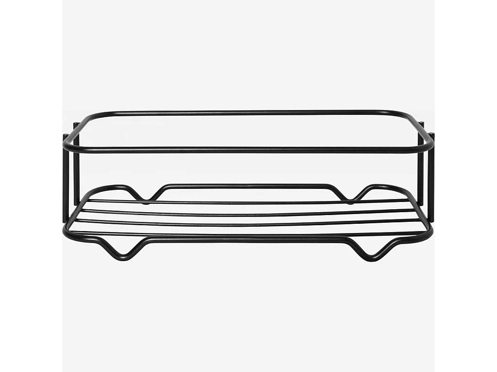 Habitat - Panier de bain en métal - Noir - Atela