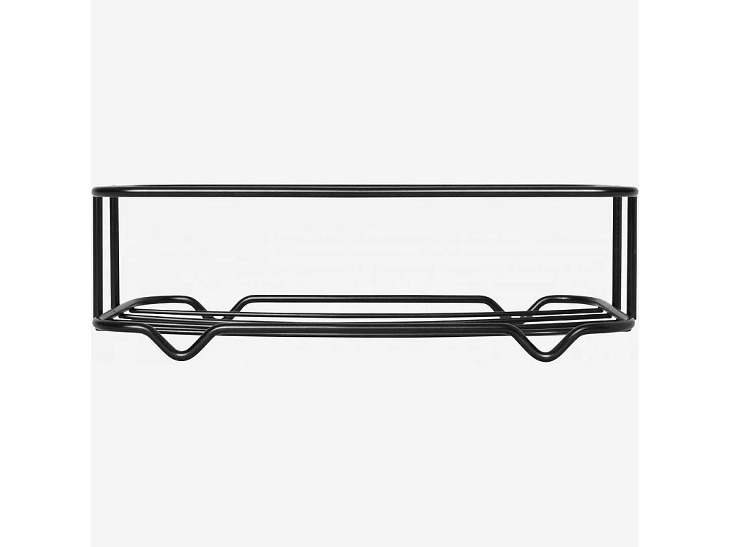 Habitat - Panier de bain en métal - Noir - Atela