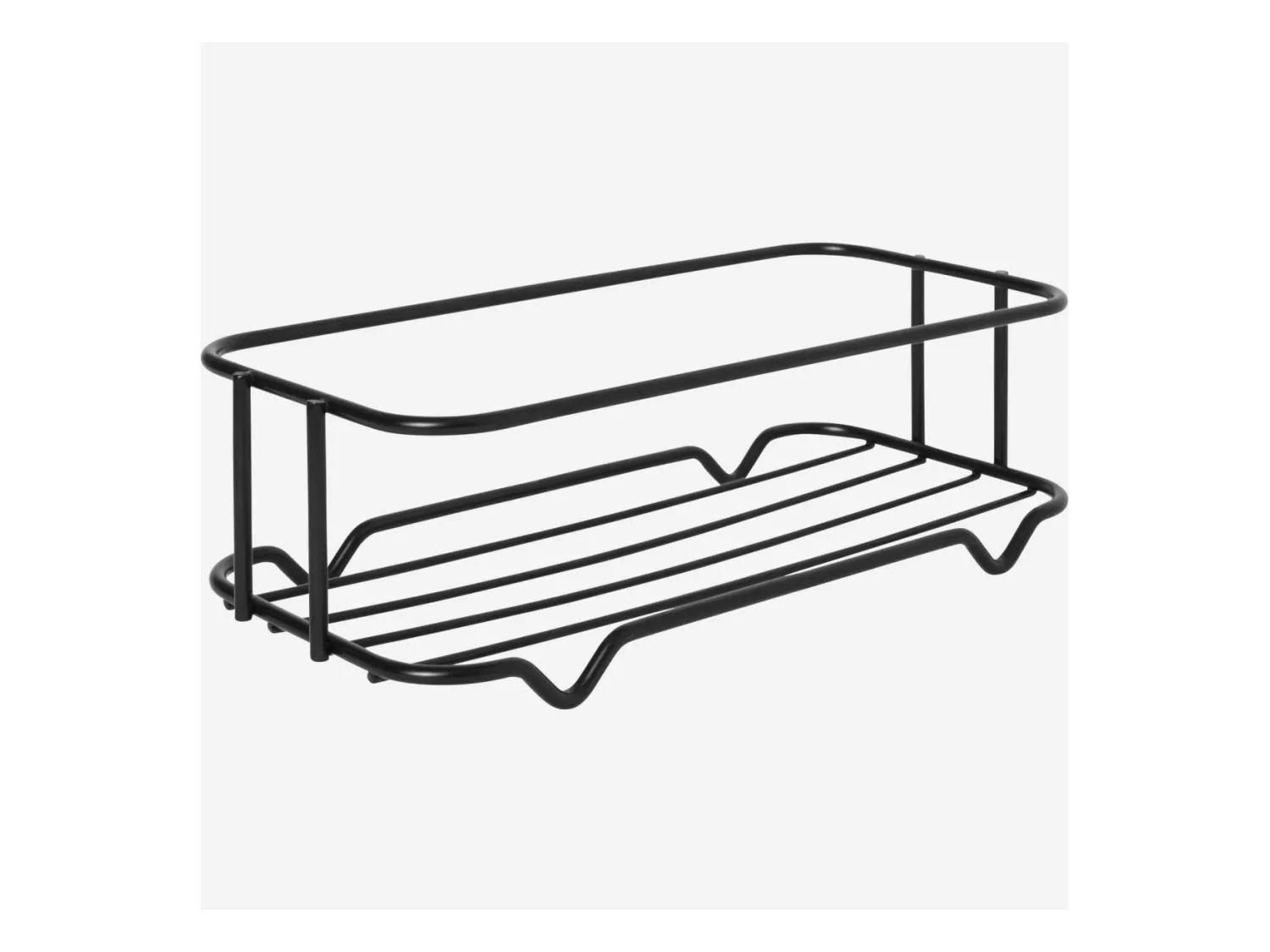 Habitat - Panier de bain en métal - Noir - Atela