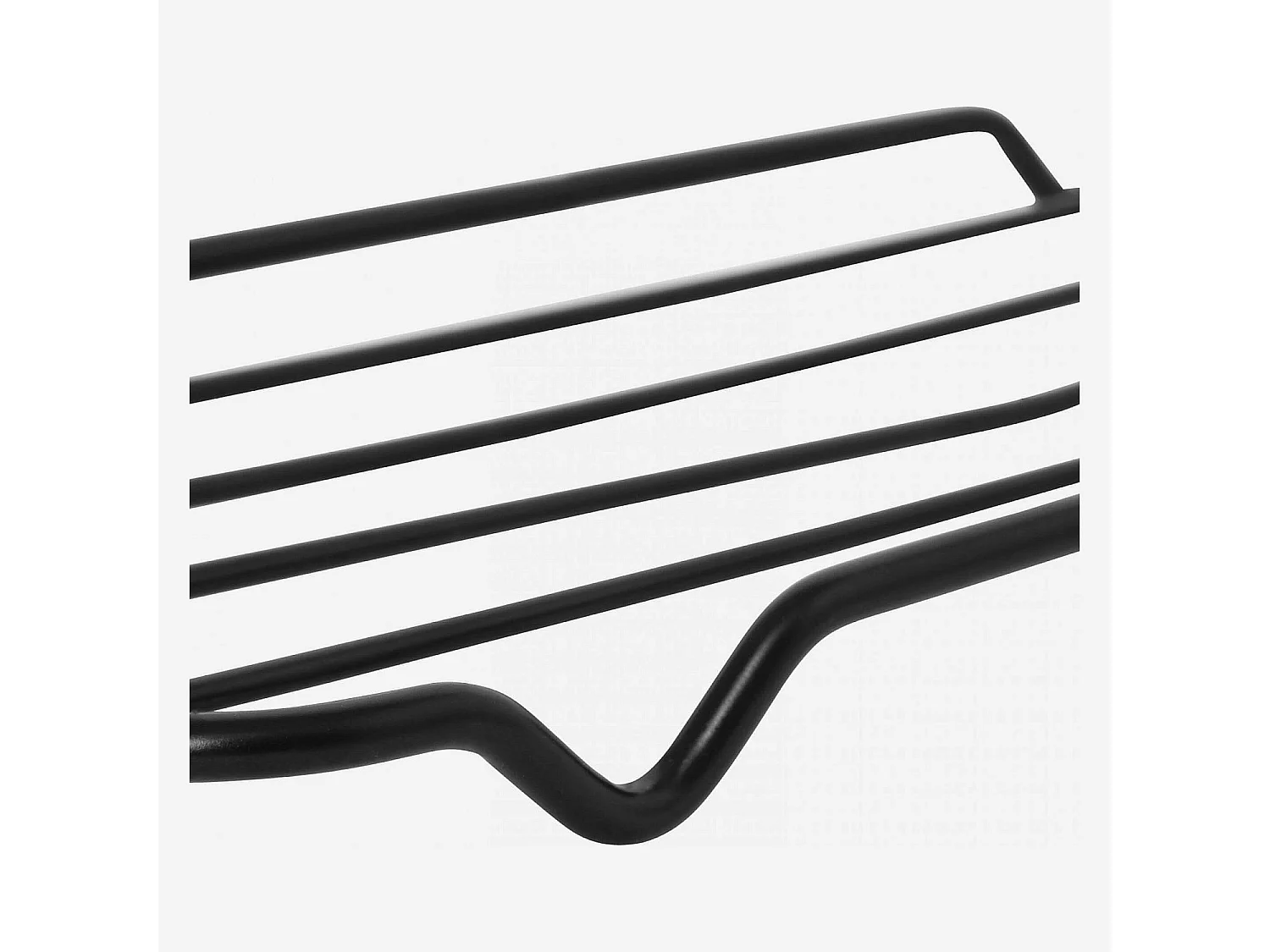 Habitat - Panier de bain en métal - Noir - Atela