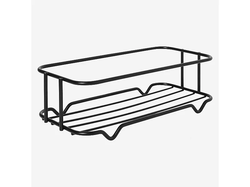 Habitat - Panier de bain en métal - Noir - Atela