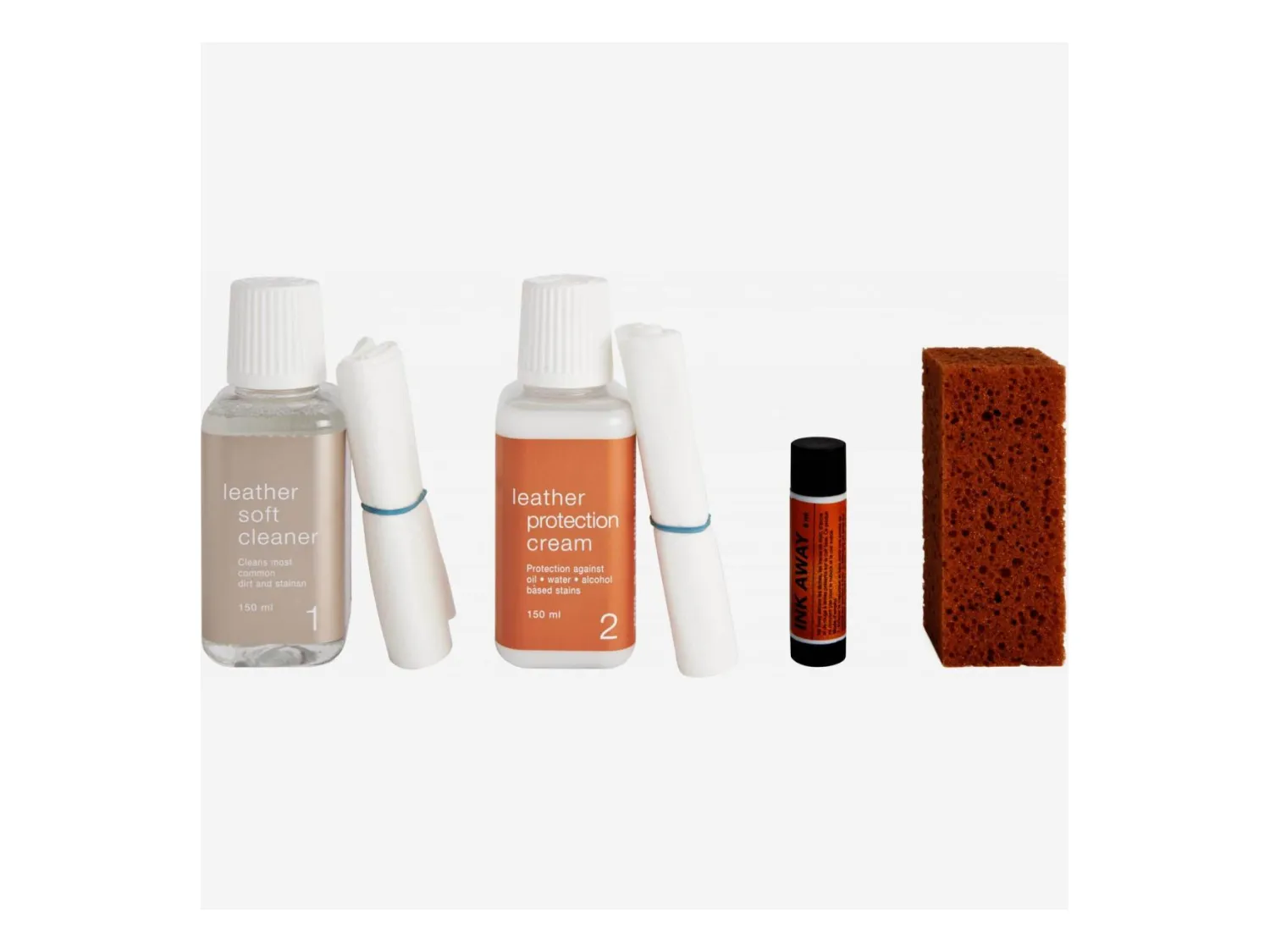 Habitat - Kit d'entretien cuir - Leather care