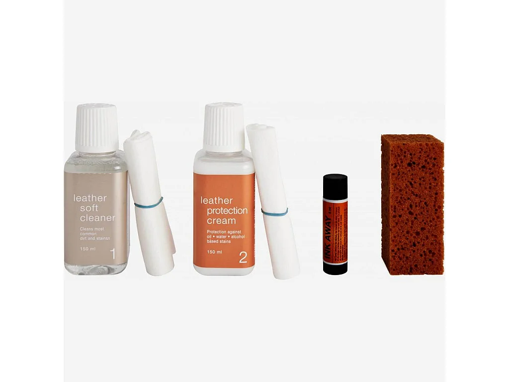 Habitat - Kit d'entretien cuir - Leather care