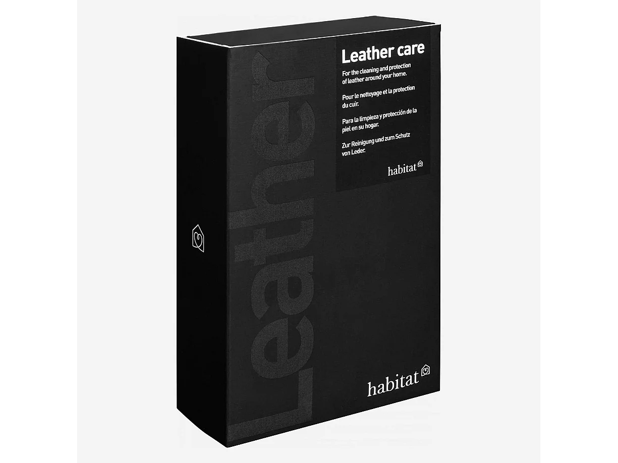 Habitat - Kit d'entretien cuir - Leather care