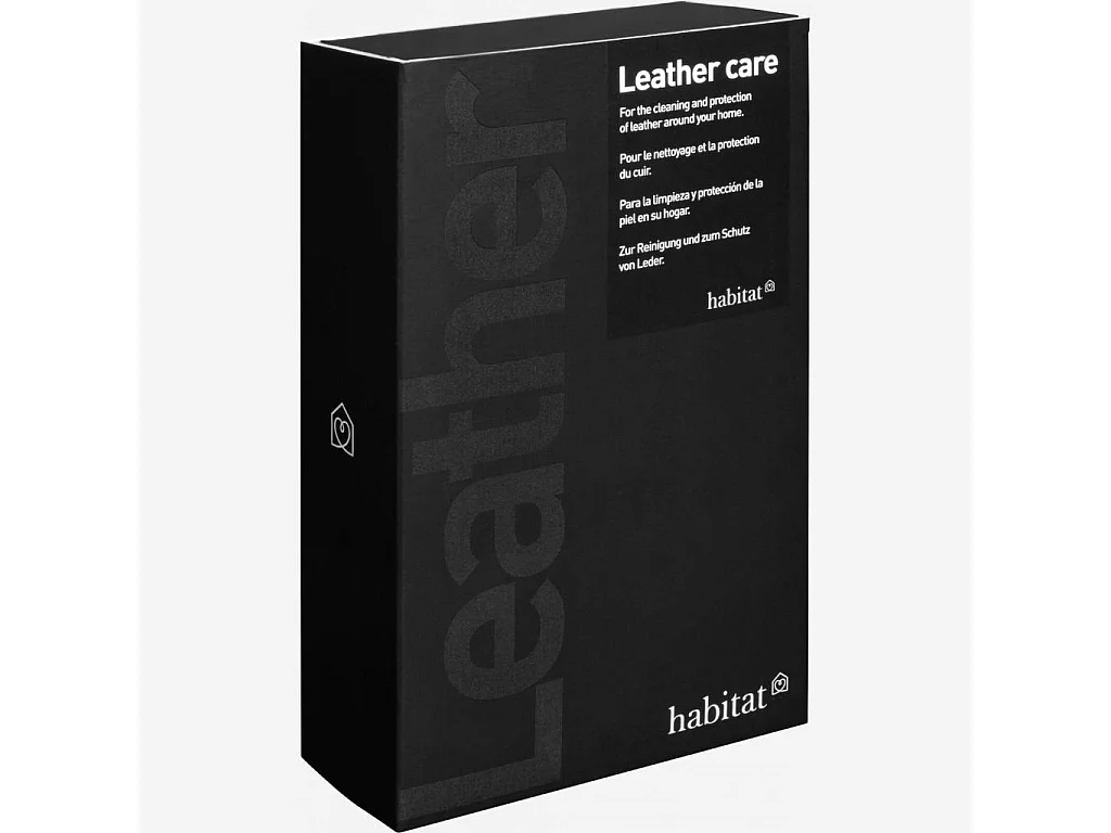 Habitat - Kit d'entretien cuir - Leather care