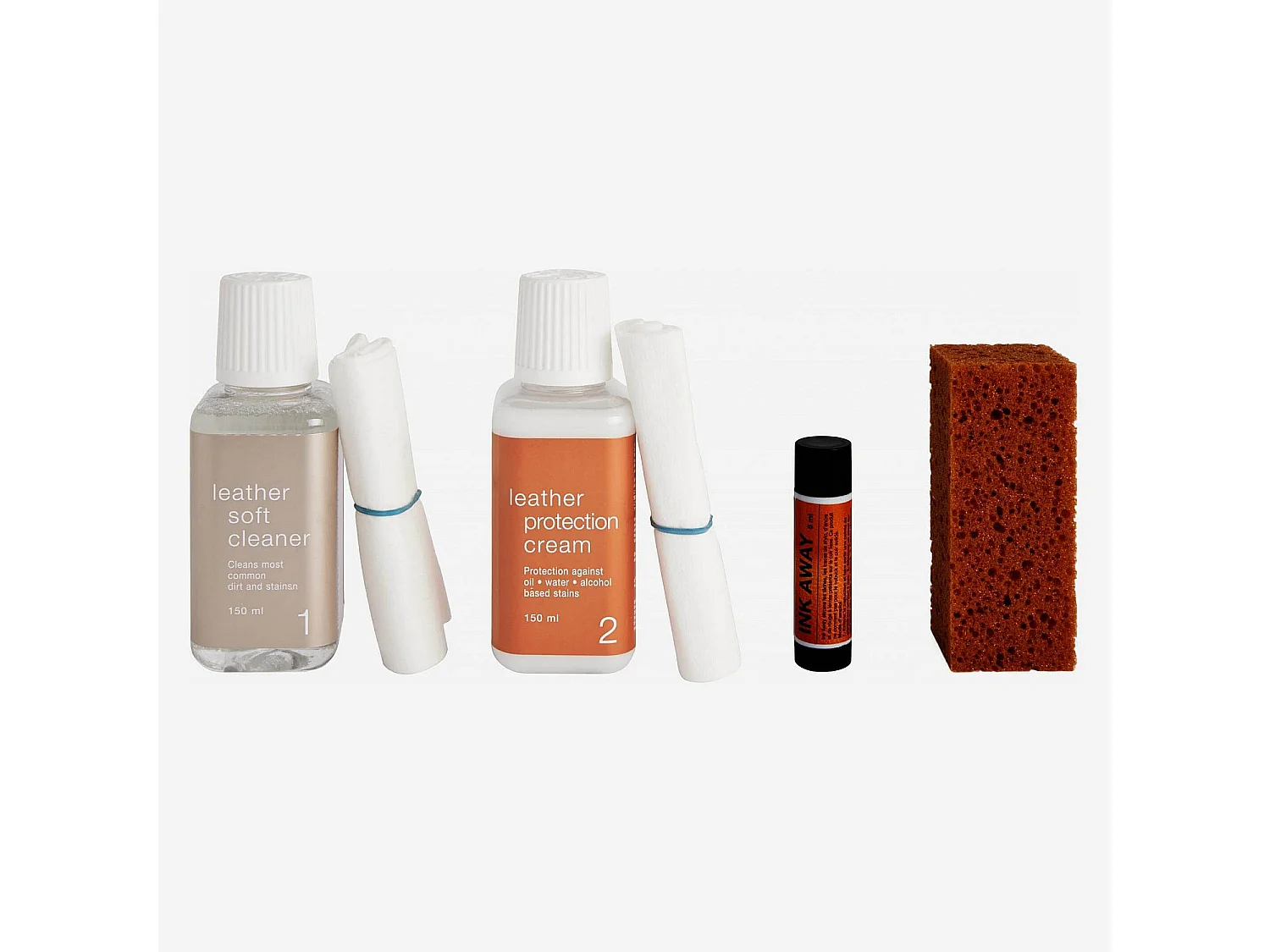 Habitat - Kit d'entretien cuir - Leather care