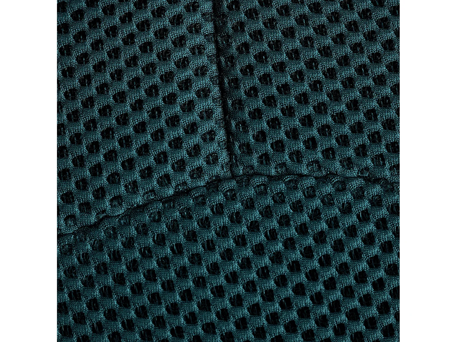 Habitat - Fauteuil pivotant en tissu 3D - Bleu canard - Somio