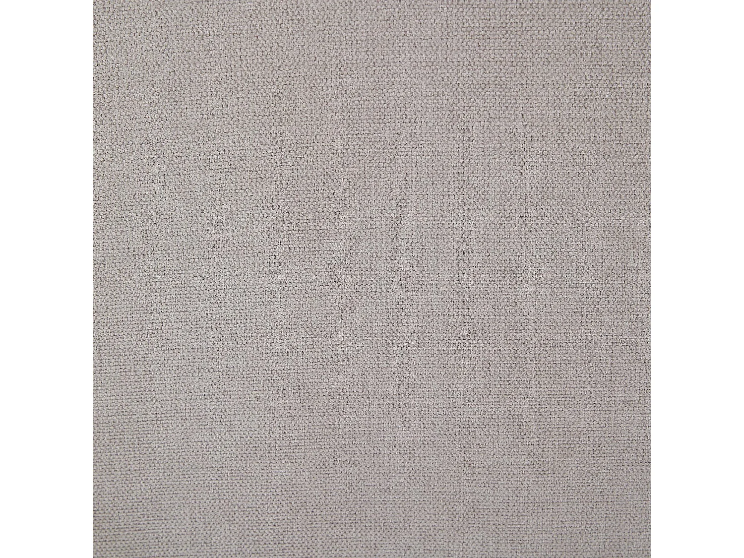 Fauteuil pivotant avec repose-pieds en tissu et métal chromé - Gris polaire