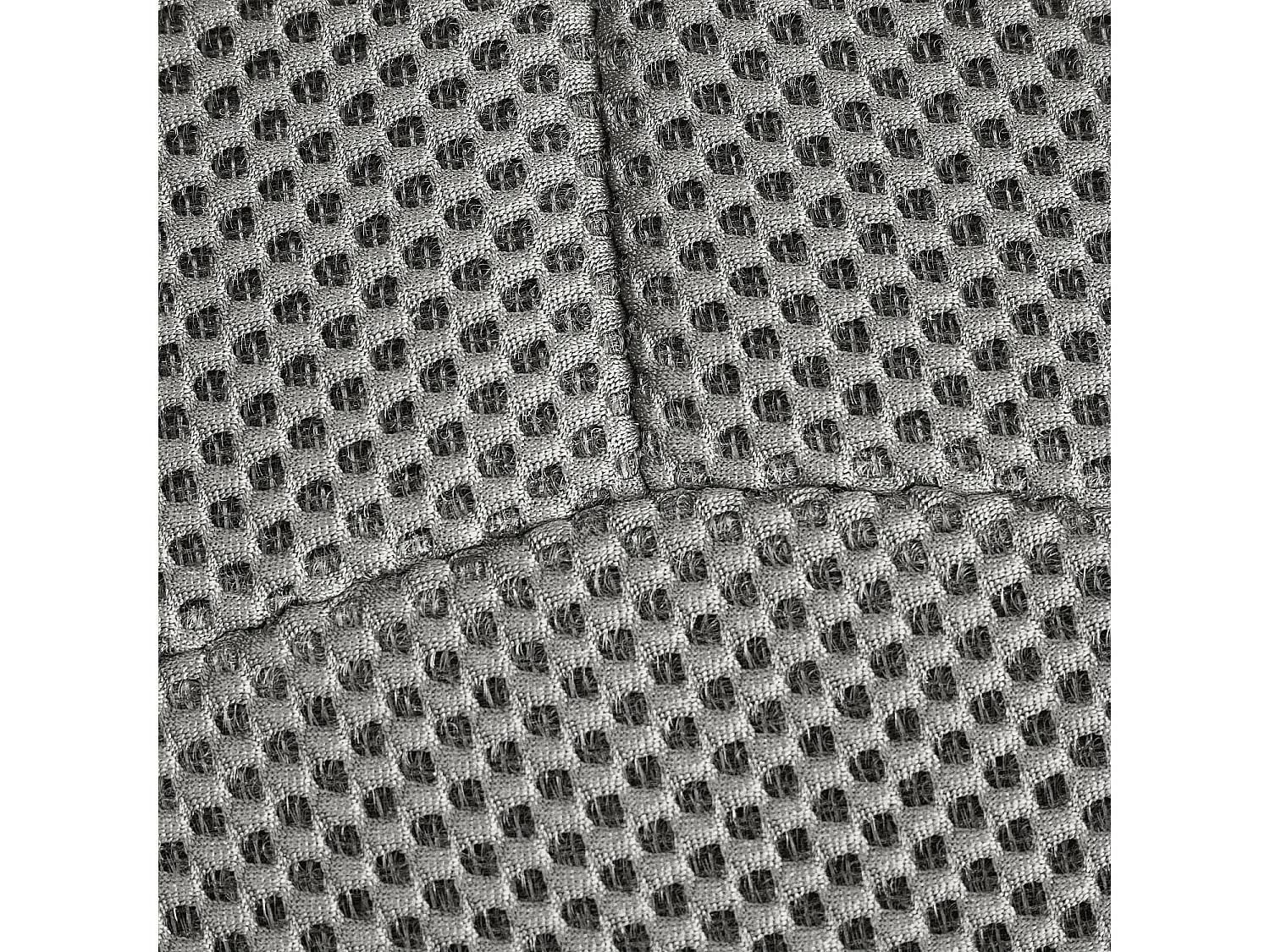 Habitat - Fauteuil pivotant en tissu 3D - Gris platine - Somio