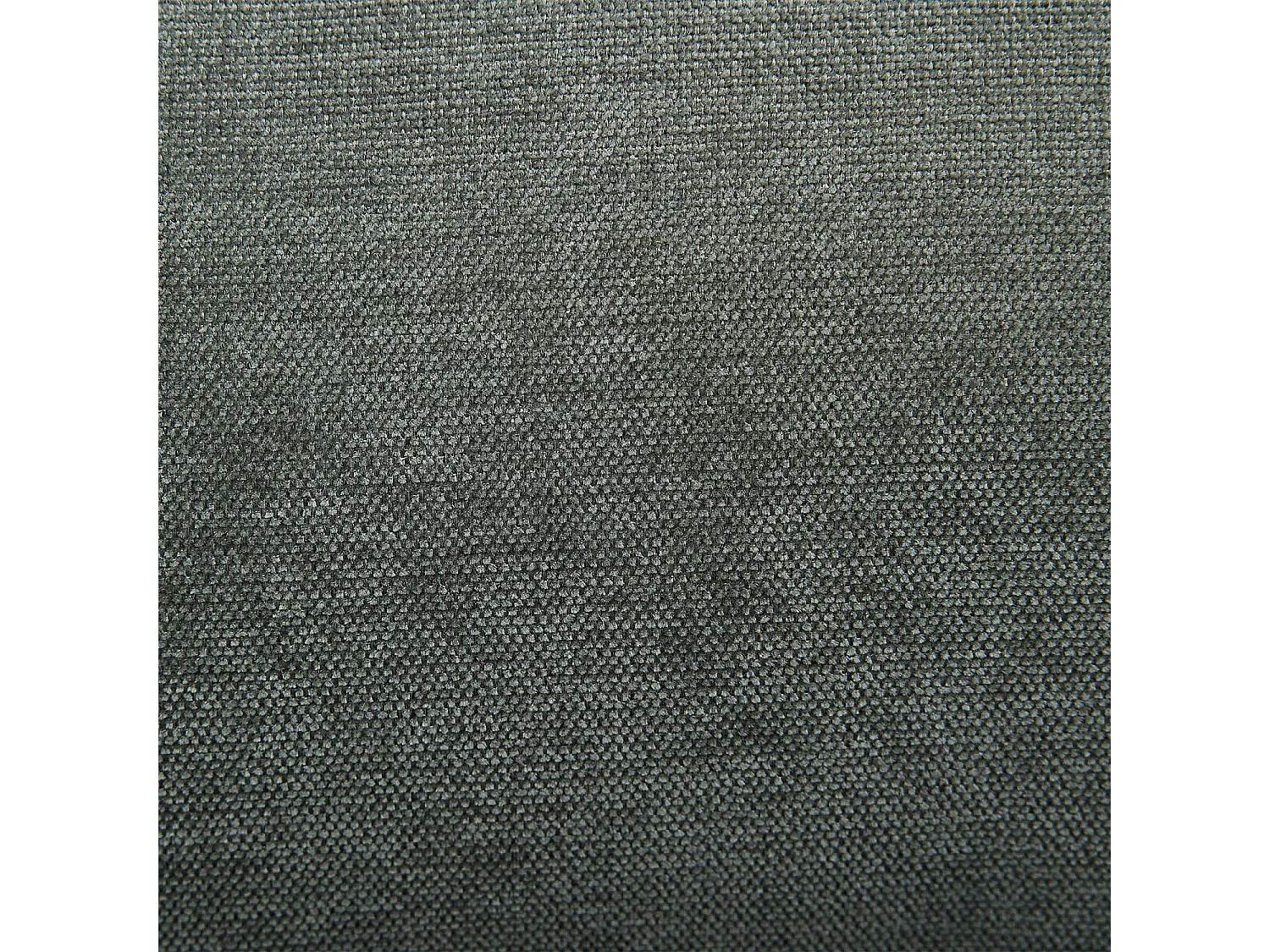 Habitat - Fauteuil pivotant avec repose-pieds en tissu et métal chromé - Vert sapin - Oderzo