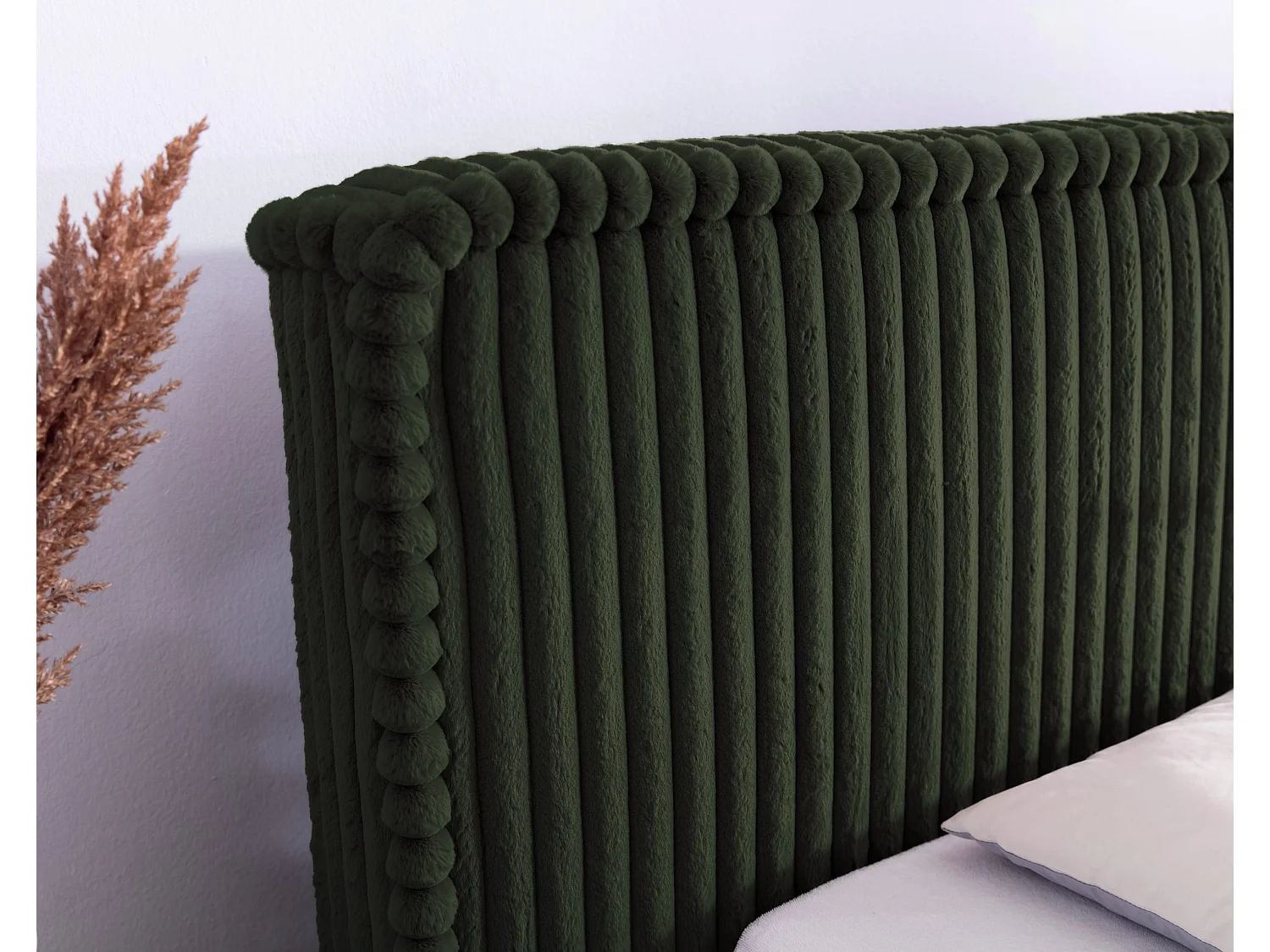 POLSTERBETT mit Bettkasten USB Torna 200x200 cm, Grün