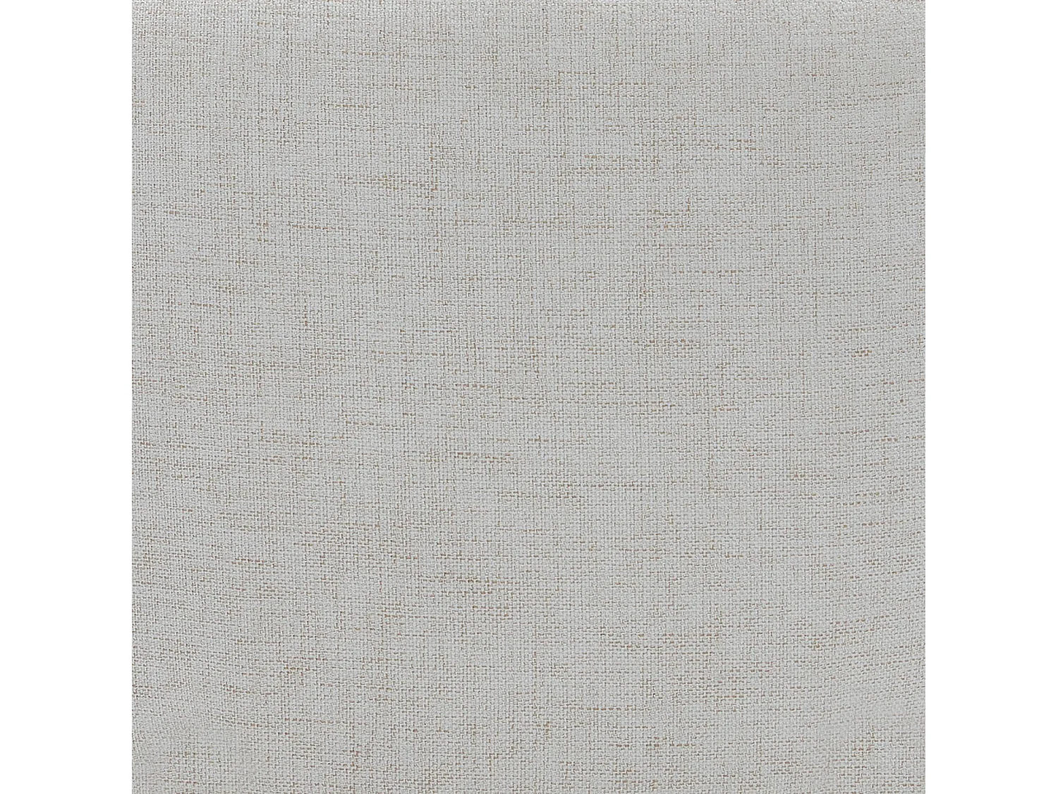 Habitat - Fauteuil en tissu et métal noir - Ivoire - Jusan