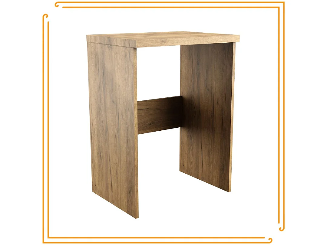 Armoire de salle de bain pour machine à laver et sèche-linge, colonne de rangement pour électroménager en chêne artisanal.