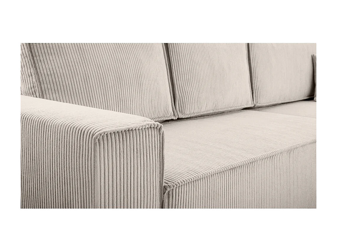 WOHNLANDSCHAFT Parys U mit Schlaffunktion creme