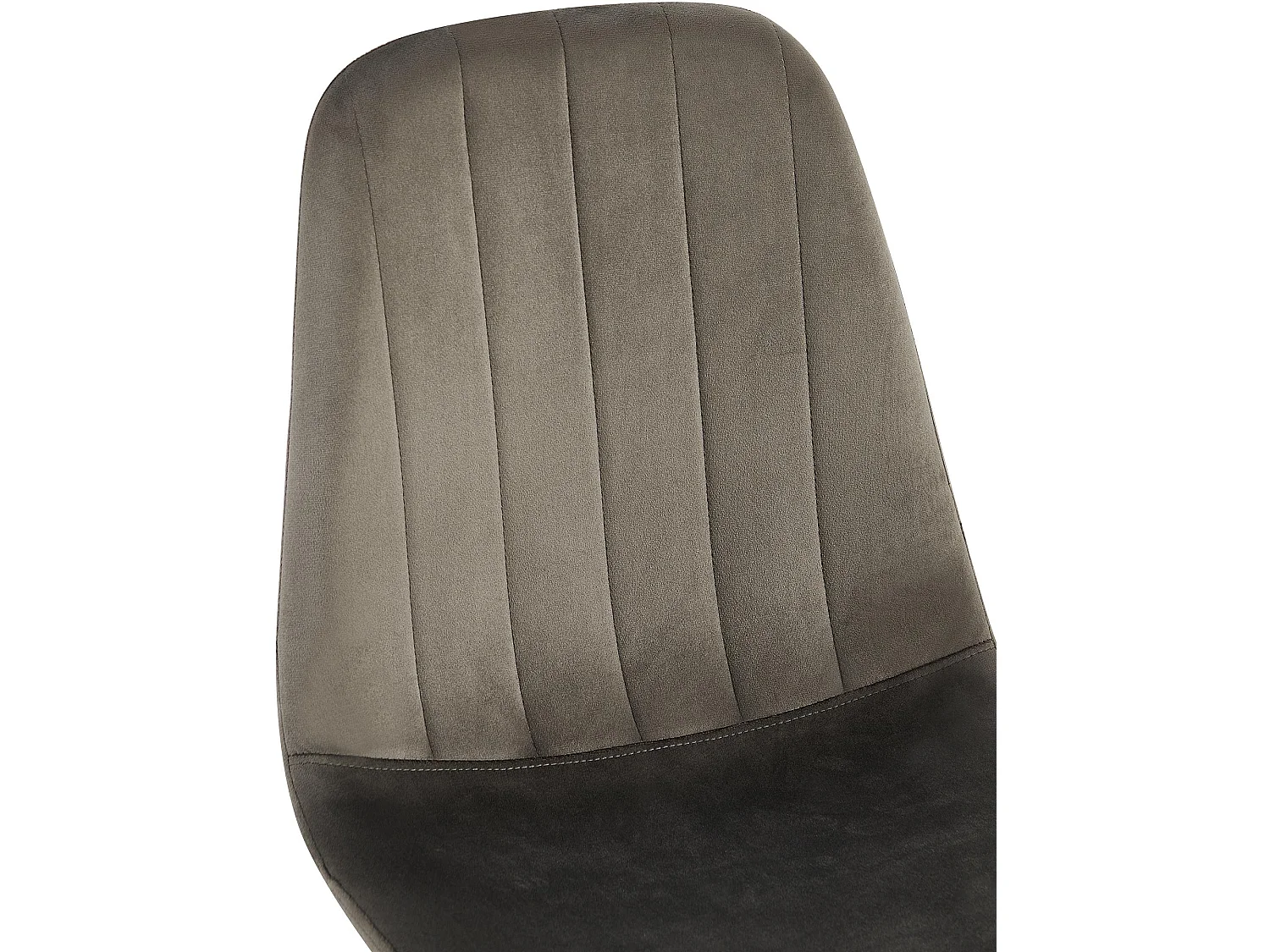 chaise salle à manger - Métal - Anthracite - Baxter