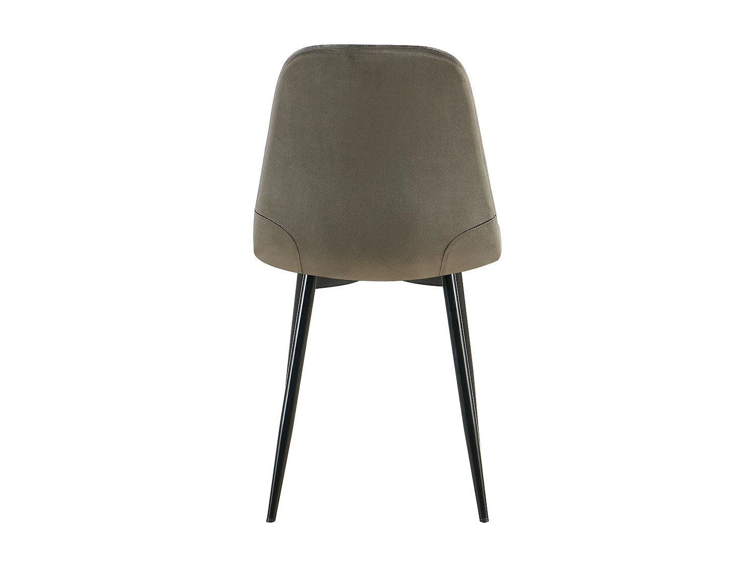 chaise salle à manger - Métal - Anthracite - Baxter