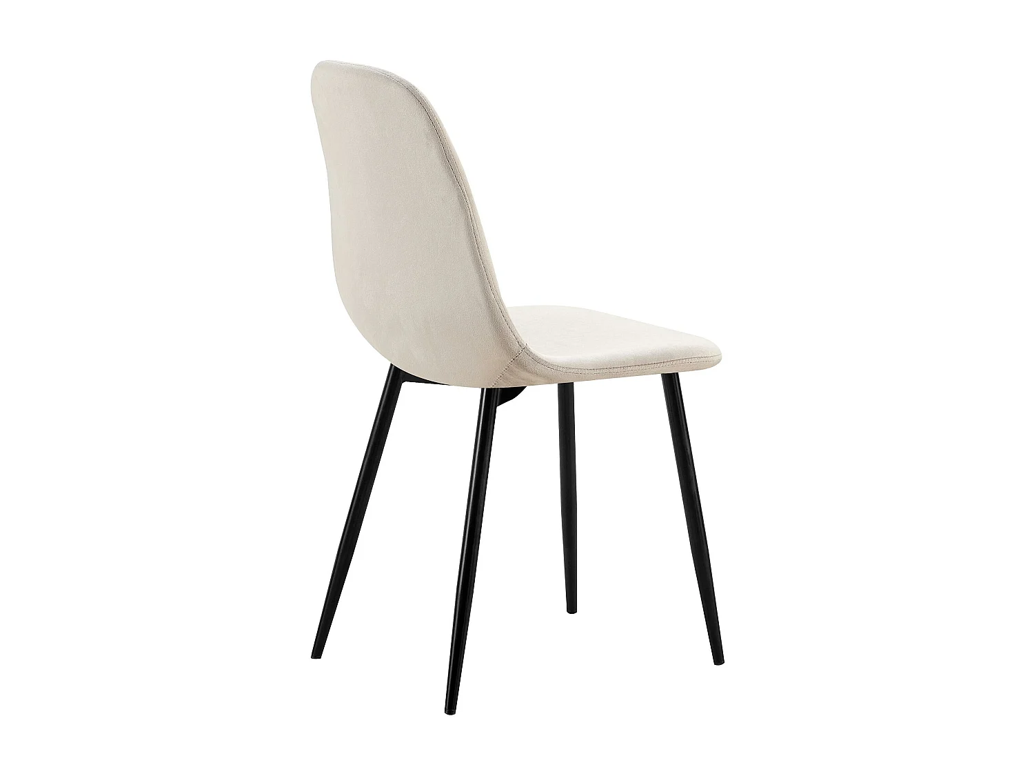 chaise salle à manger - Métal - Gris - Baxter