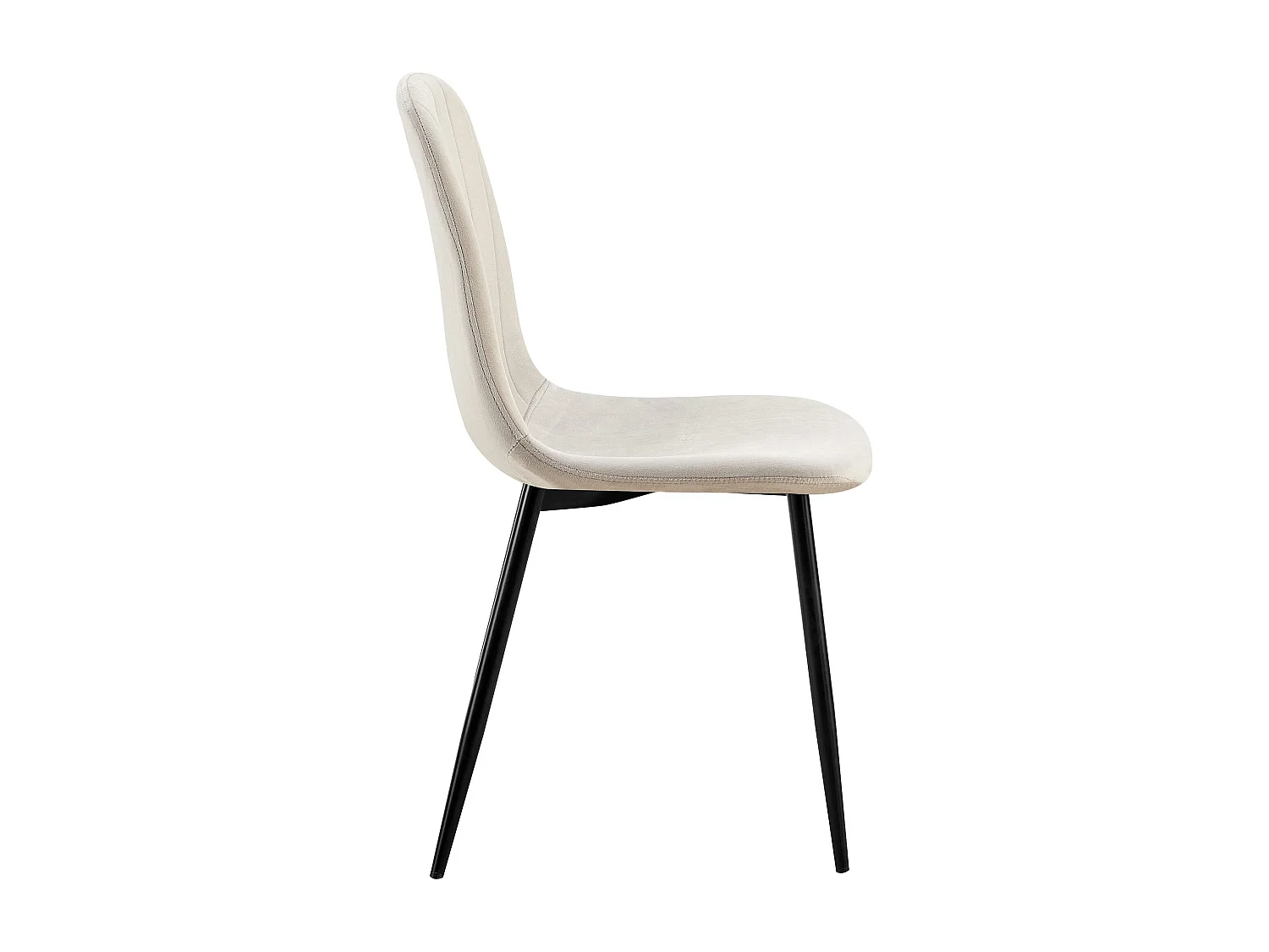 chaise salle à manger - Métal - Gris - Baxter