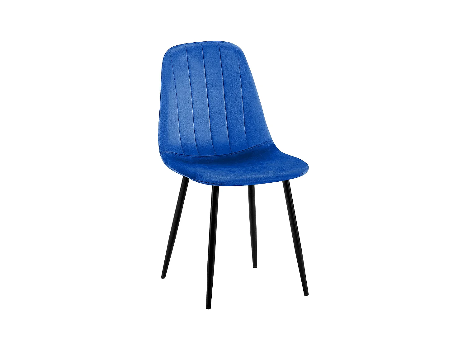 chaise salle à manger - Métal - Bleu - Baxter