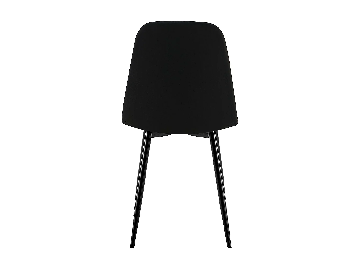 chaise salle à manger - Métal - Noir - Baxter