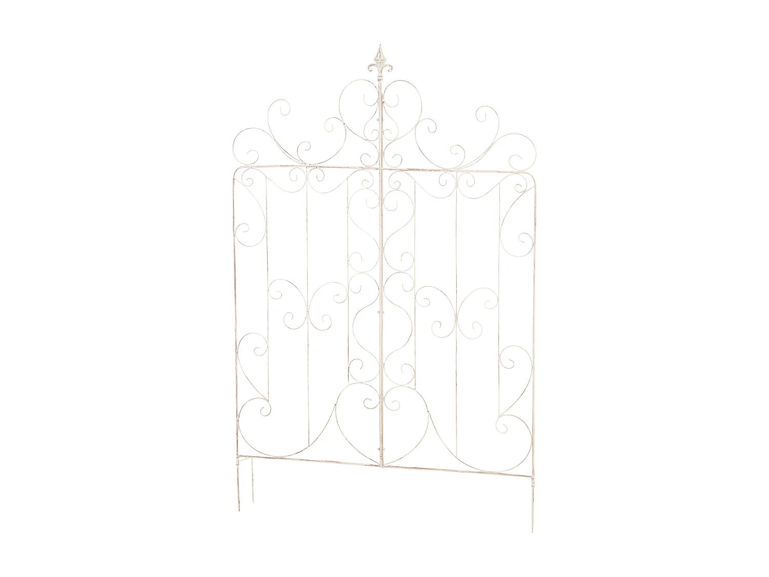 Treillis - Métal & Noir - Crème antique - Mandevilla