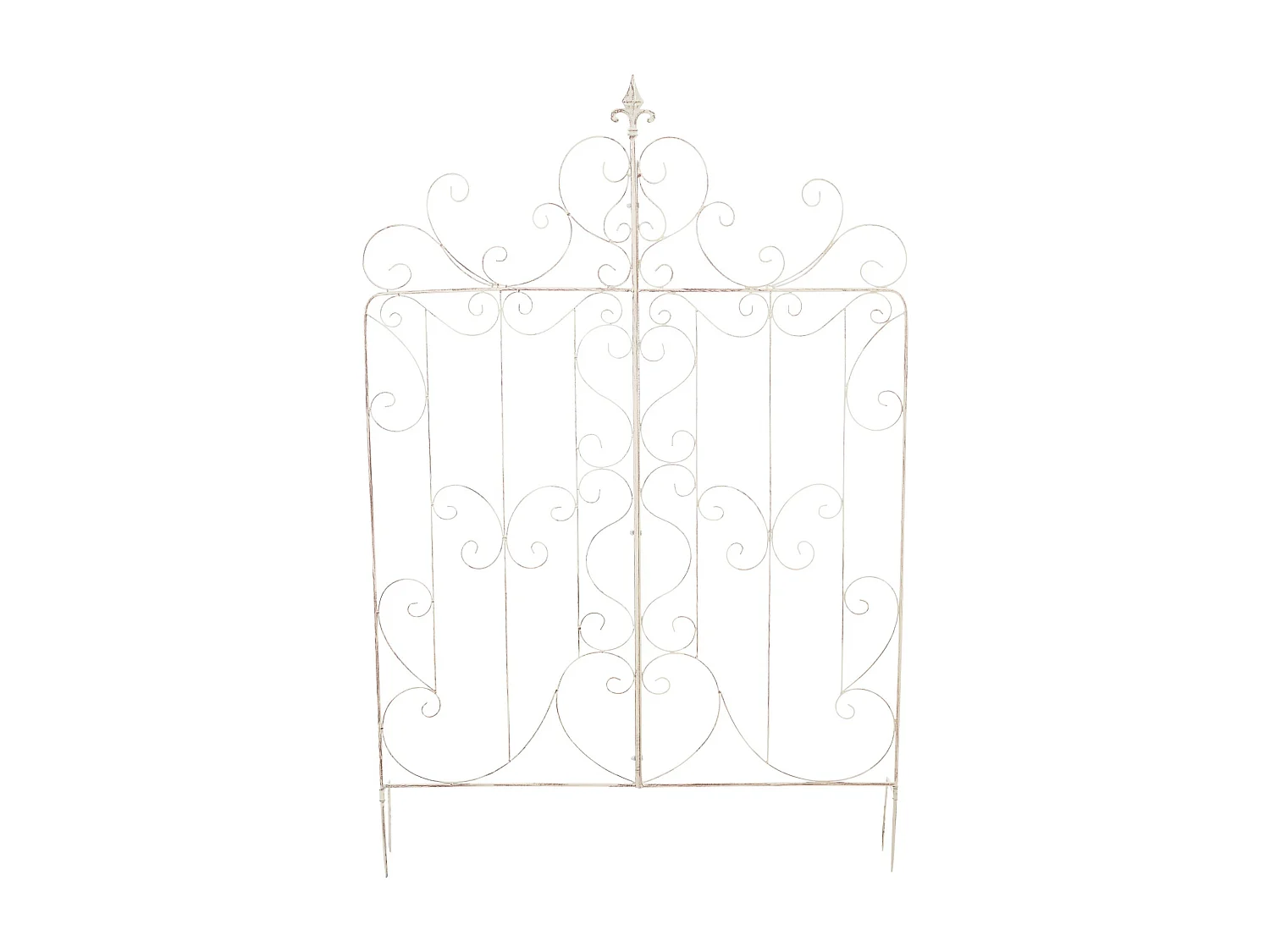 Treillis - Métal & Noir - Crème antique - Mandevilla