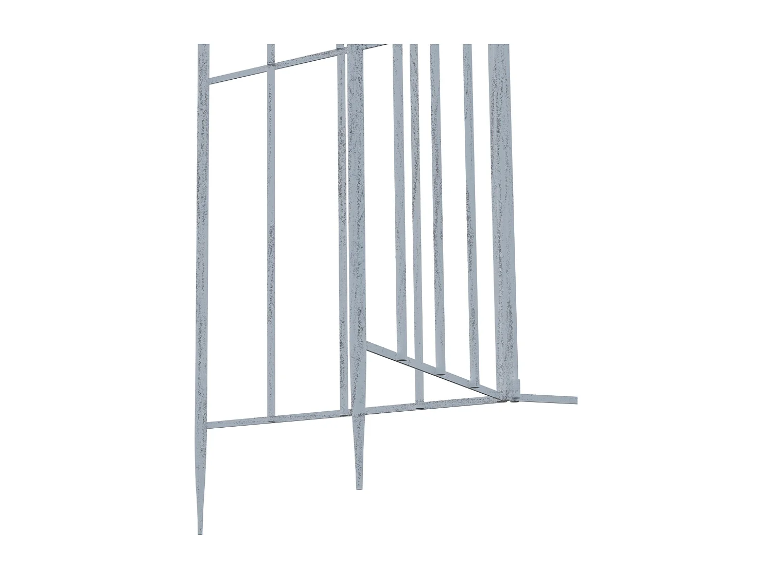 Treillis - Métal - Blanc antique - Flowton