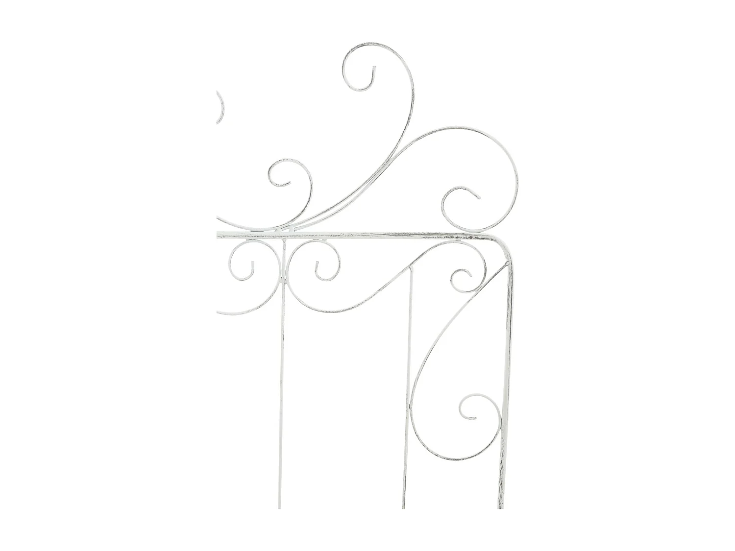 Treillis - Métal & Nature - Blanc antique - Mandevilla