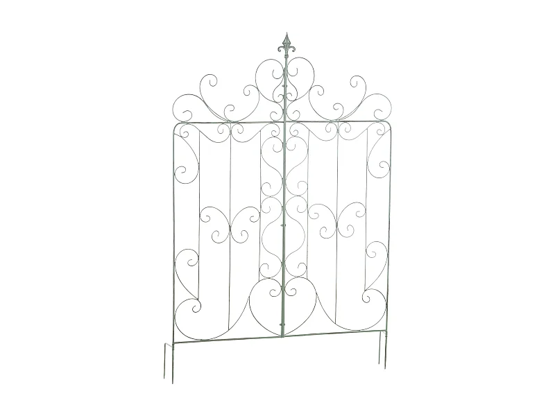 Treillis - Métal & Nature - Vert antique - Mandevilla