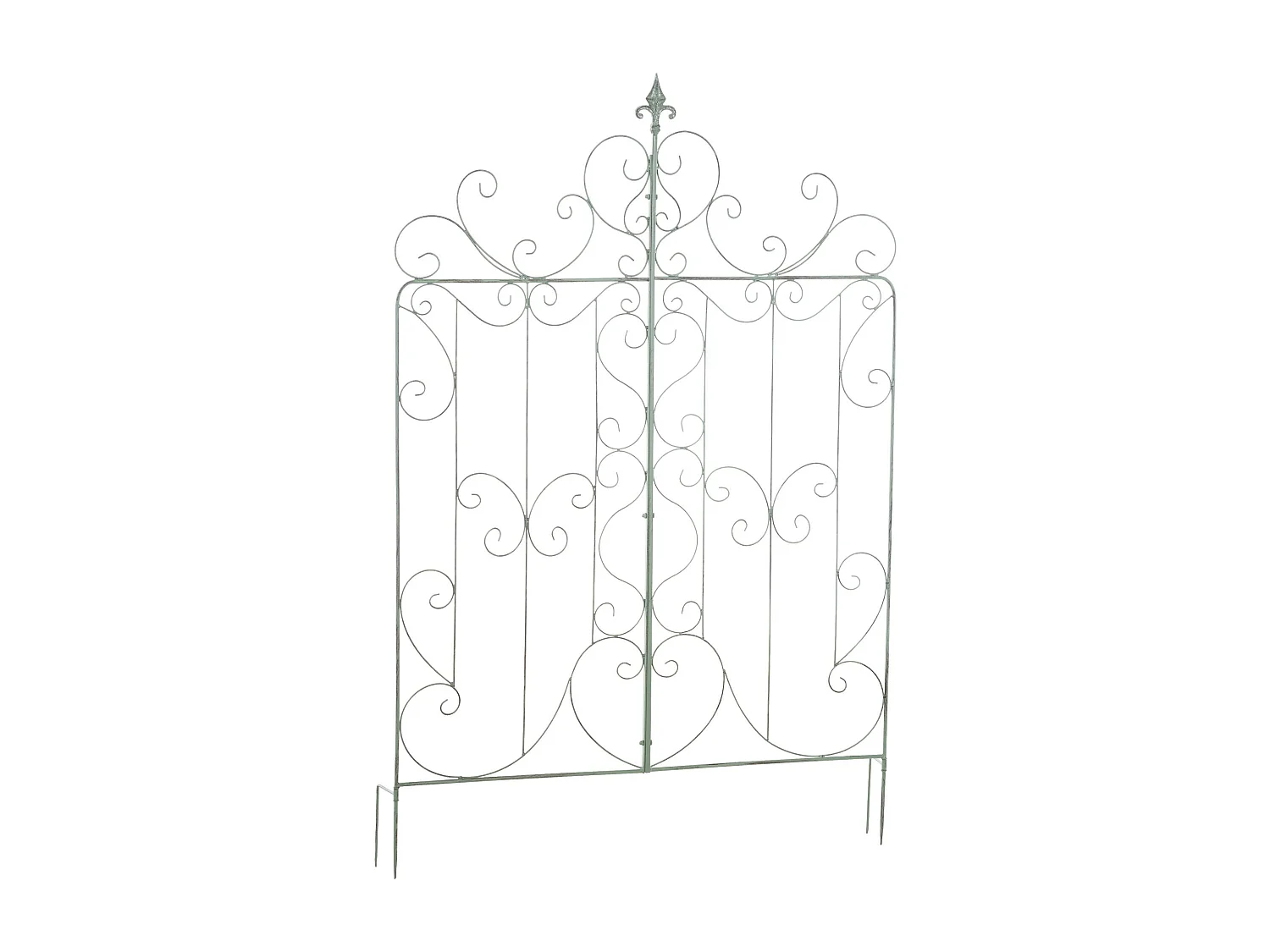 Treillis - Métal & Nature - Vert antique - Mandevilla