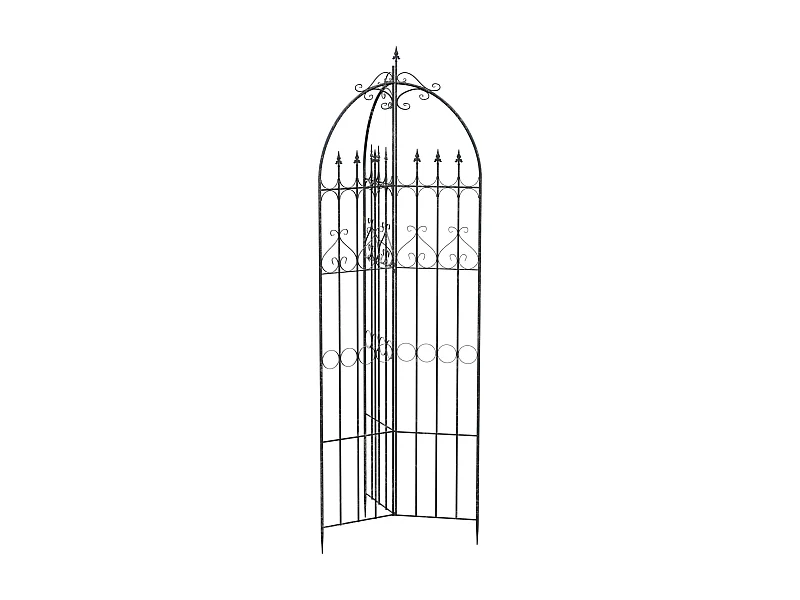 Treillis - Métal - Bronze - Flowton