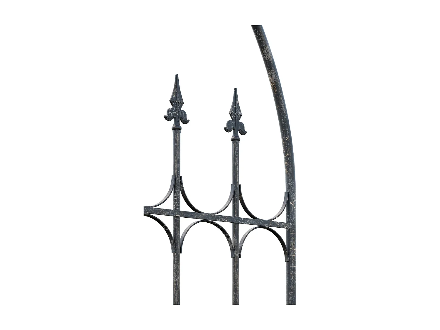 Treillis - Métal - Bronze - Flowton