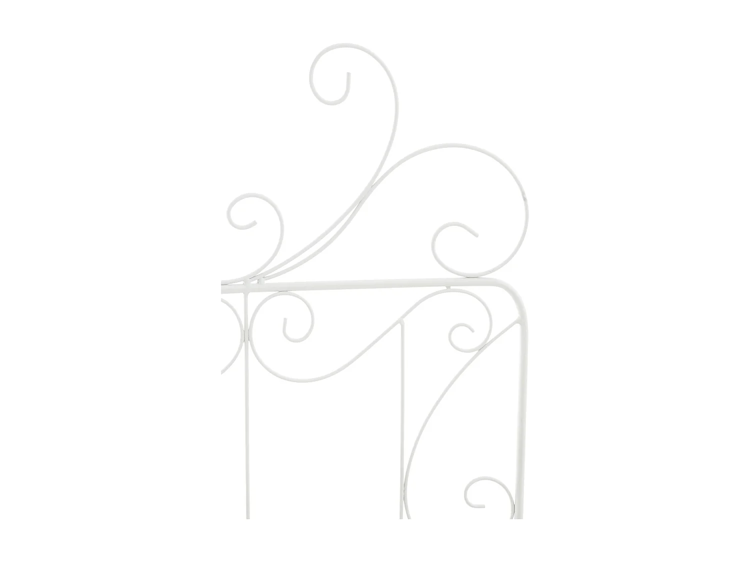 Treillis - Métal & Nature - Blanc - Mandevilla