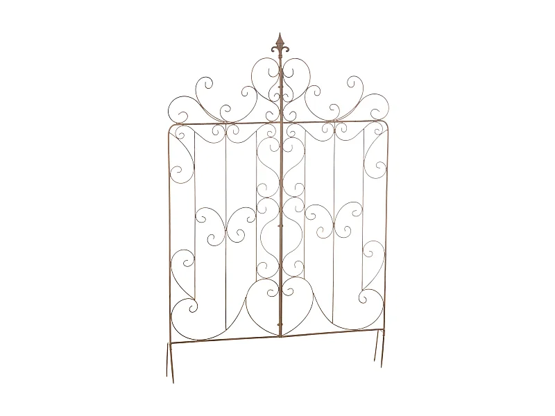 Treillis - Métal & Nature - Marron antique - Mandevilla