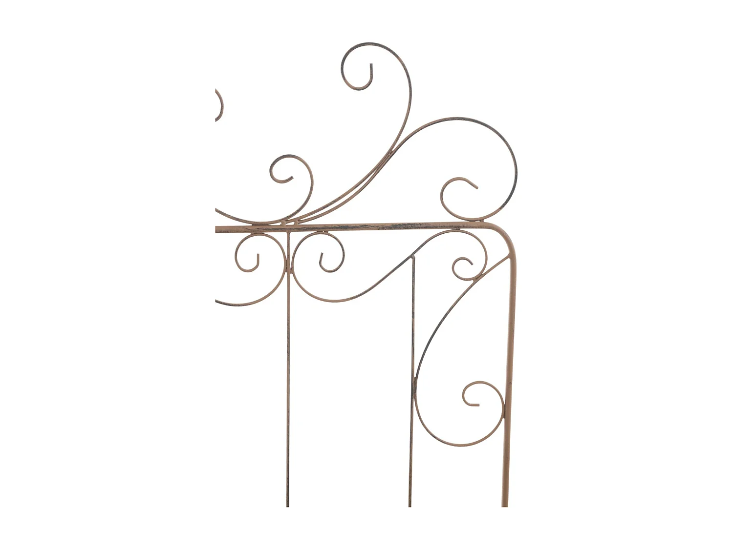 Treillis - Métal & Nature - Marron antique - Mandevilla